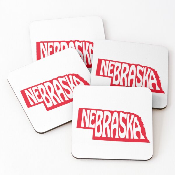 Item preview, Nebraska Typography Husker Outline designed and sold by Elliott's Irish Exit.
