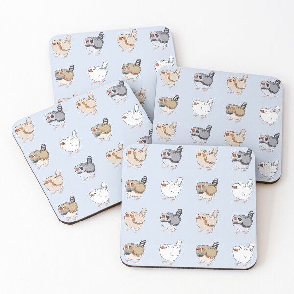 Item preview, Zebra Finch Varieties Pattern designed and sold by BirbdoodlesShop.