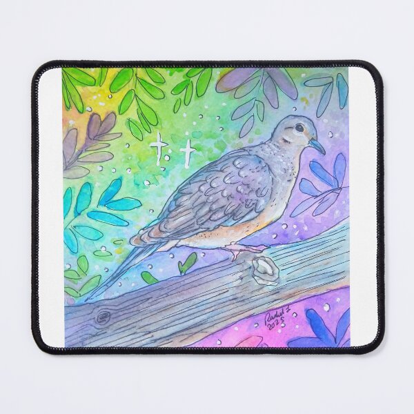 Item preview, Mourning Dove Watercolor designed and sold by RLawrenceArt.