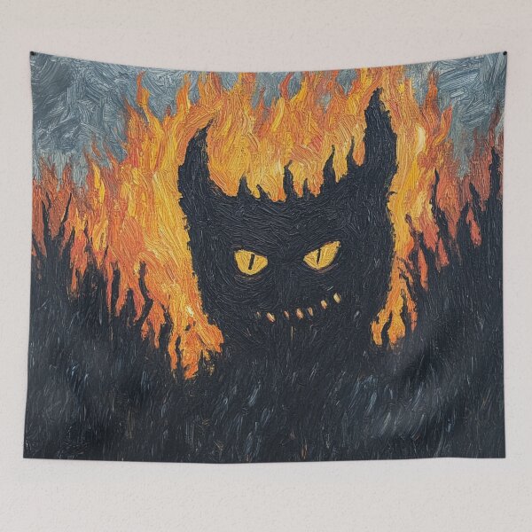 Item preview, Moloch | Post-impressionist painting style designed and sold by ComicsFactory.