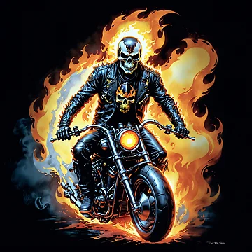 Artwork thumbnail, Ghost Rider by David  Blair Studios