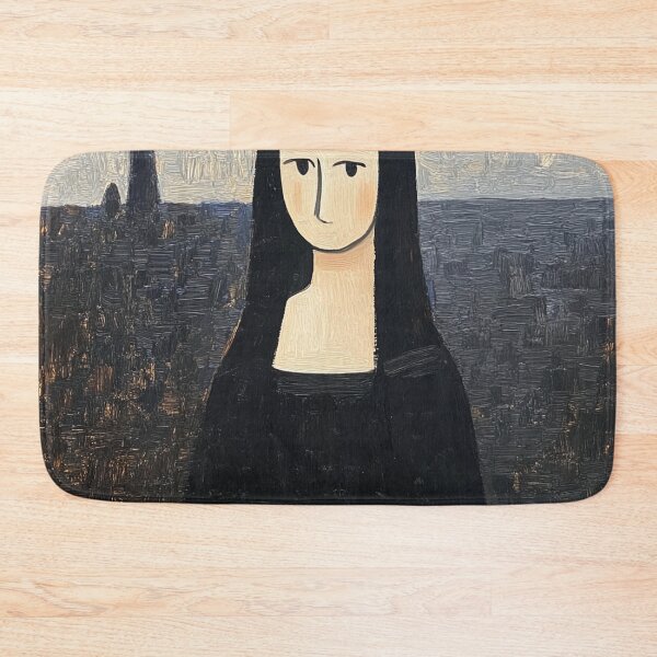 Item preview, Monalisa | Post-impressionist painting style designed and sold by ComicsFactory.