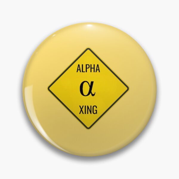 Item preview, ALPHA CROSSING designed and sold by SillyFunVibes.
