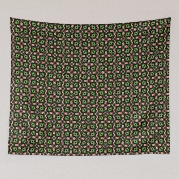 Item preview, Patrón de caleidoscopio floral de siempre tarde día lirio designed and sold by After 10 POD Designs.