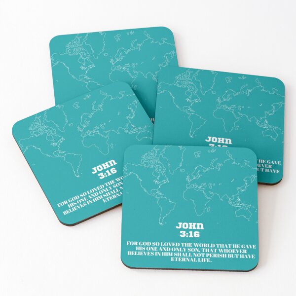 Item preview, World Map designed and sold by Daily Bible Quotes.