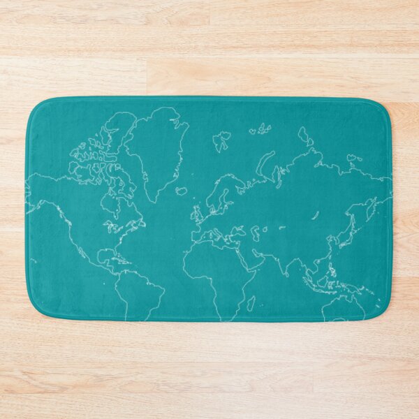 Item preview, World Map designed and sold by Daily Bible Quotes.