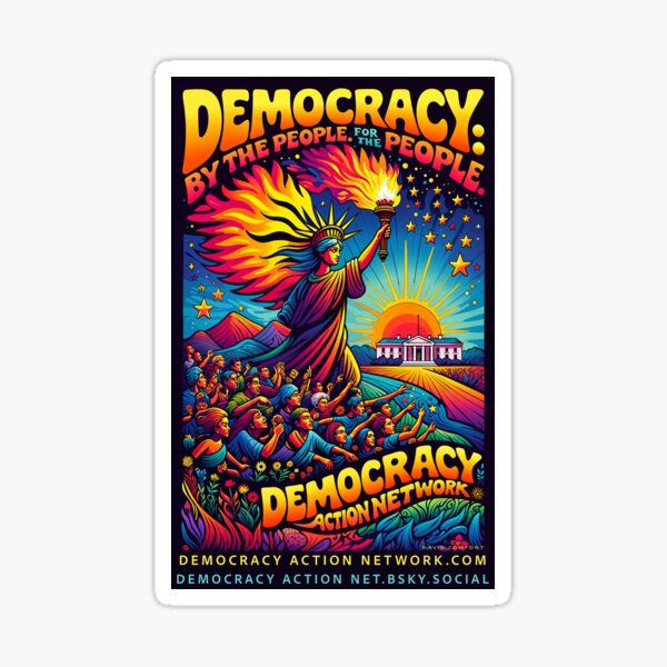 Aperçu de l'œuvre Démocratie – Par le peuple. Pour le peuple créée et vendue par DemocracyAction.