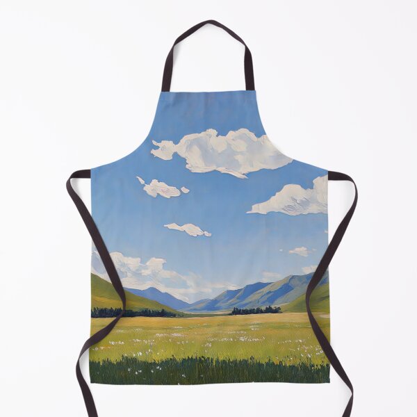 Item preview, Mongolia landscape | Post-impressionist painting style designed and sold by ComicsFactory.