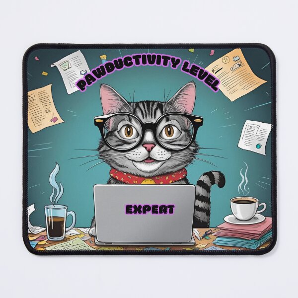 Item preview, Pawductivity Level: Expert designed and sold by ZestyThreads.