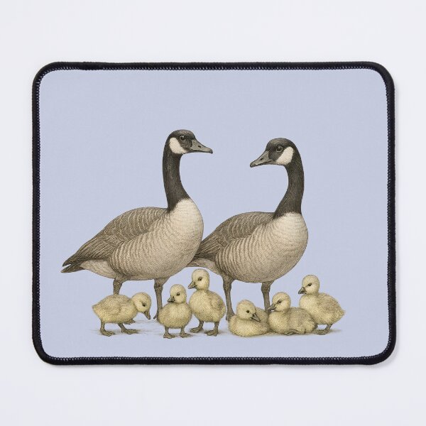 Item preview, Goose Family Portrait designed and sold by Orca Chuckle Studios.