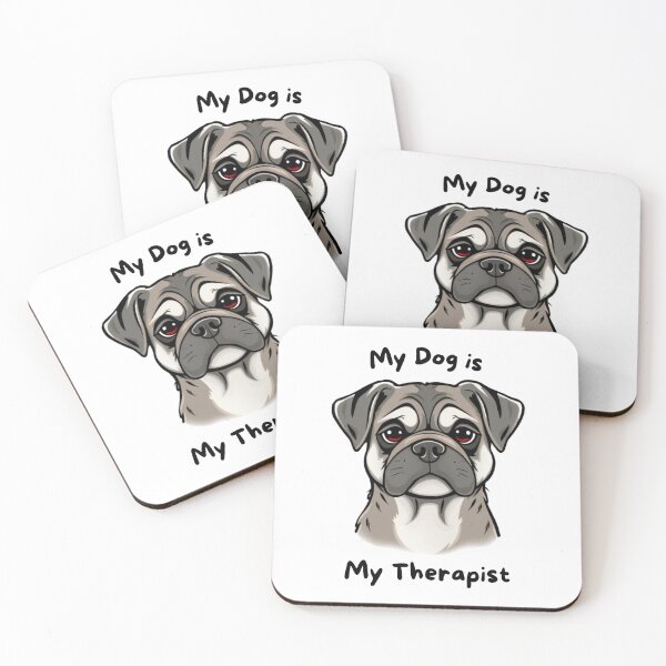 Item preview, My Dog Is My Therapist designed and sold by QWTees.