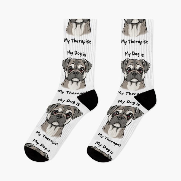 Item preview, My Dog Is My Therapist designed and sold by QWTees.