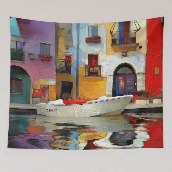Aperçu de l'œuvre Canal Reflections – Édition MERIT personnalisée créée et vendue par BeautyPulse.