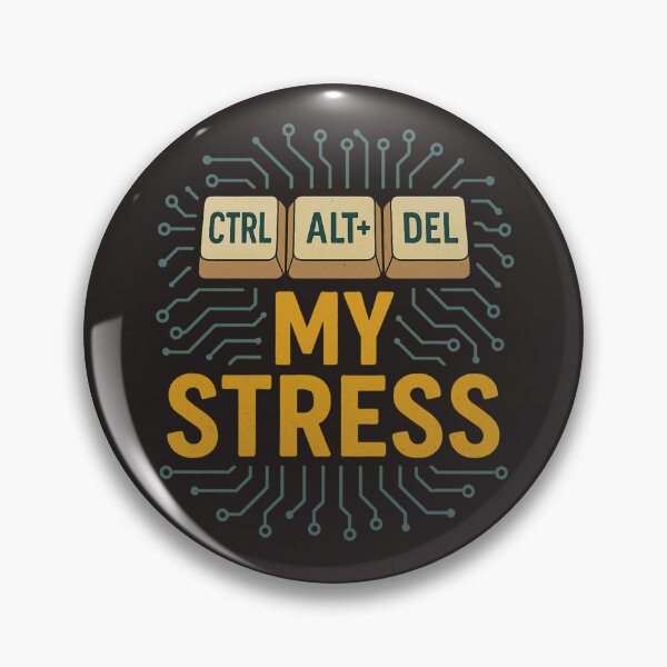 Item preview, Ctrl+Alt+Del My Stress designed and sold by Neonyx2020.