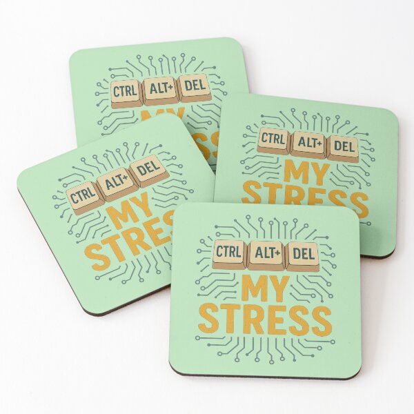Item preview, Ctrl+Alt+Del My Stress designed and sold by Neonyx2020.