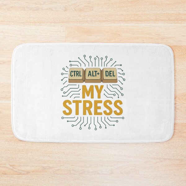 Item preview, Ctrl+Alt+Del My Stress designed and sold by Neonyx2020.