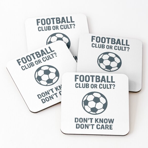 Item preview, Football Club Or Cult? Don't Know Don't Care designed and sold by Pitch Please .