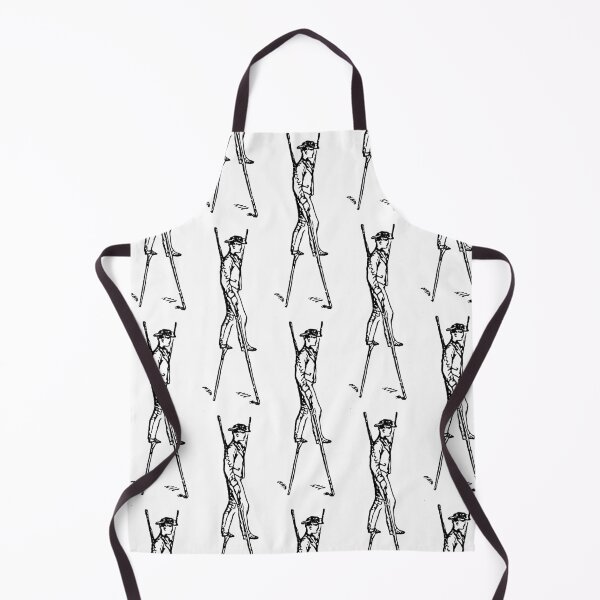 Item preview, Vintage Illustration of a Man on Stilts designed and sold by WorldLily.