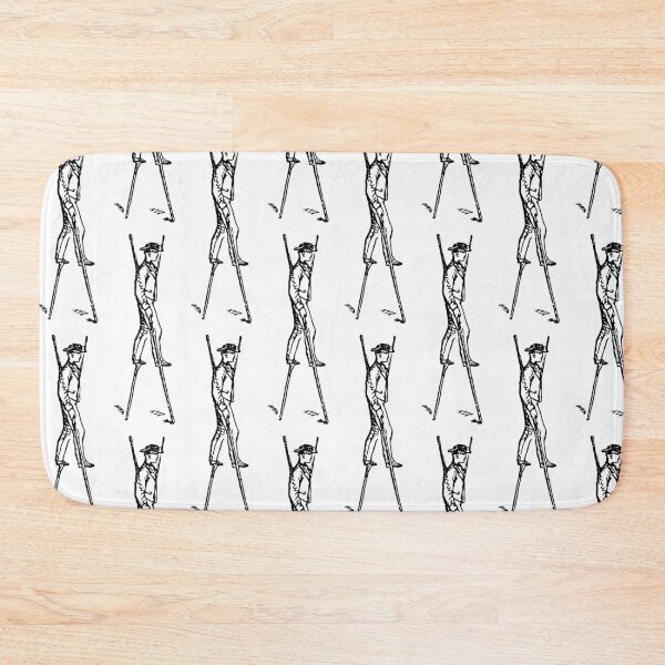 Item preview, Vintage Illustration of a Man on Stilts designed and sold by WorldLily.