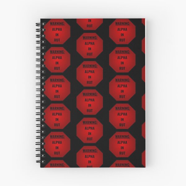 Item preview, WARNING: ALPHA IN RUT designed and sold by SillyFunVibes.