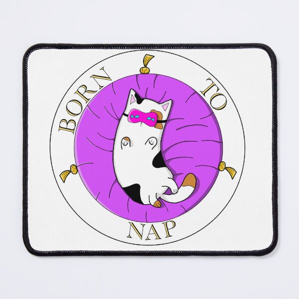 Item preview, Funny Napping Cat Sticker - Hilarious Kitty Decal for Laptop, Water Bottle, T Shirt and more designed and sold by The Doodler.
