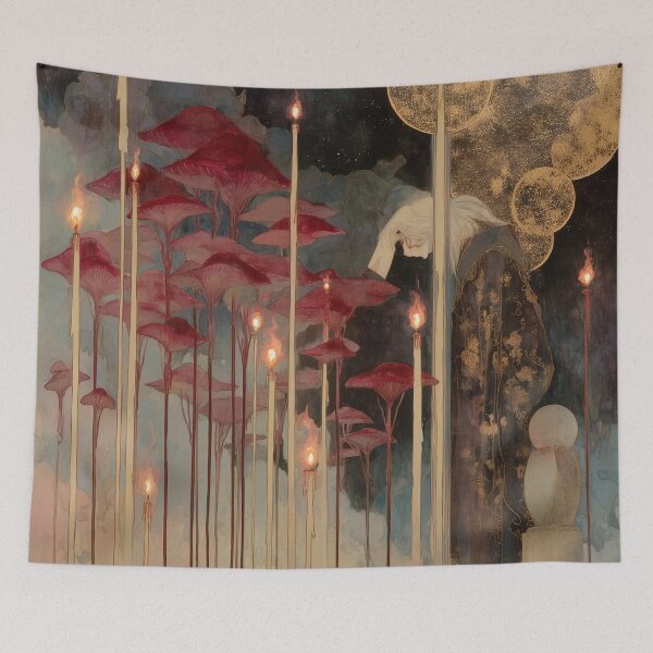 Item preview, The Candlemaker’s Garden designed and sold by SporeandCanvas.