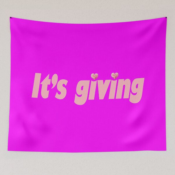 Item preview, It's giving - Funny Gen Alpha Slangs designed and sold by Sharetogether.