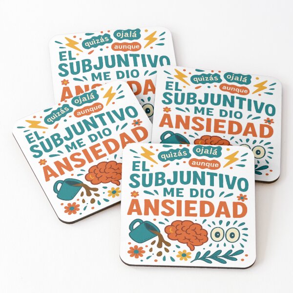 Item preview, El Subjuntivo Me Dio Ansiedad | Spanish Teacher Humor Design designed and sold by Mi Clase Divertida.