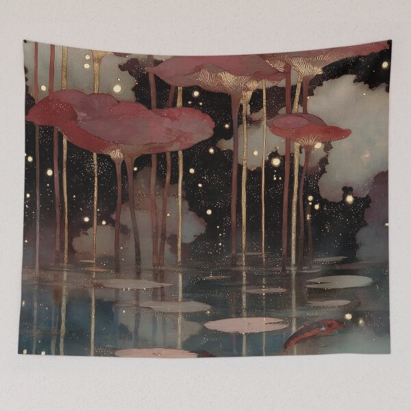 Item preview, The Lake Where Fish Swim Backward designed and sold by SporeandCanvas.