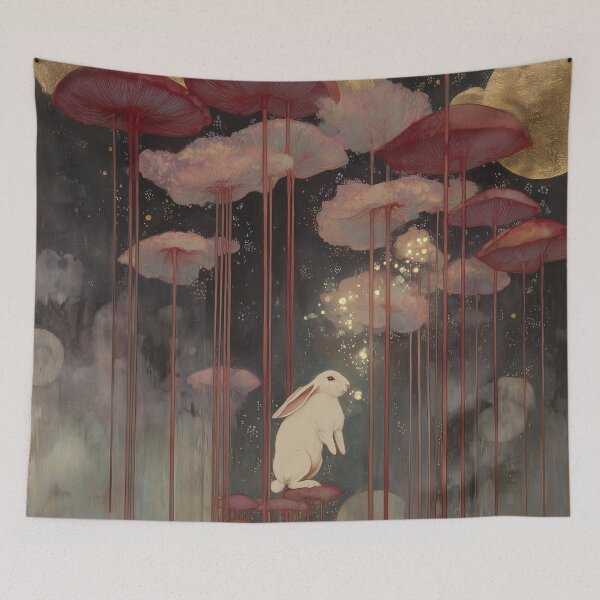 Item preview, The Rabbit That Fell Up designed and sold by SporeandCanvas.