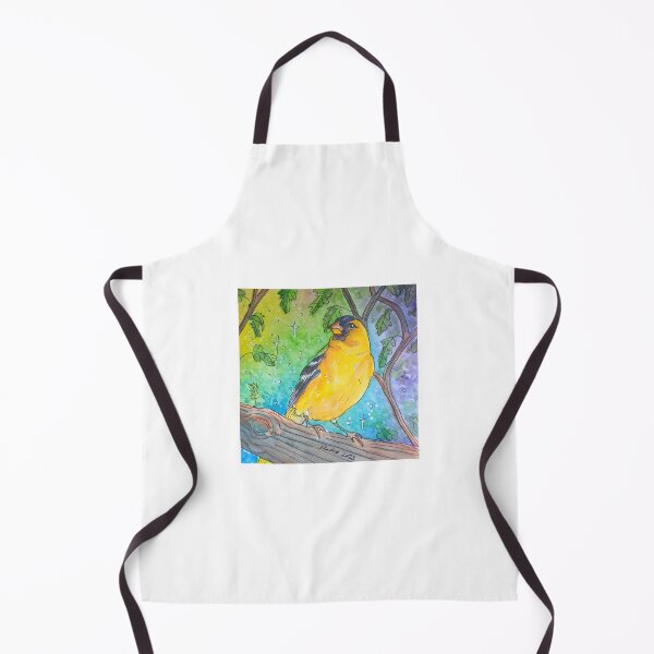 Item preview, Yellow Finch In a tree designed and sold by RLawrenceArt.