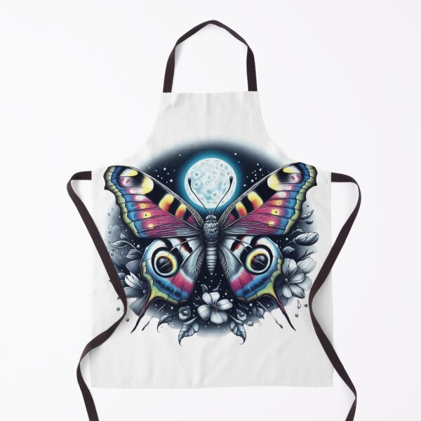 Item preview, Blue Butterfly Wall Art: Mysterious Night Sky Design for Home Decor & Fashion designed and sold by Karina Creative Studio.