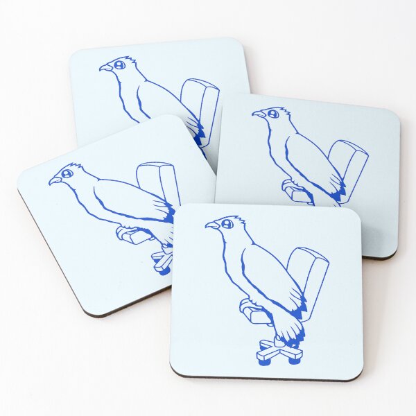 Item preview, Bird sitting chair desk swivel work office job designed and sold by shirt-o-mat.