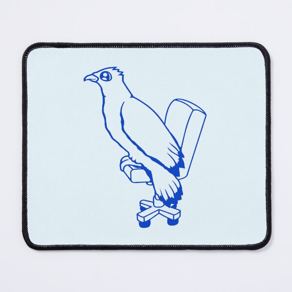 Item preview, Bird sitting chair desk swivel work office job designed and sold by shirt-o-mat.