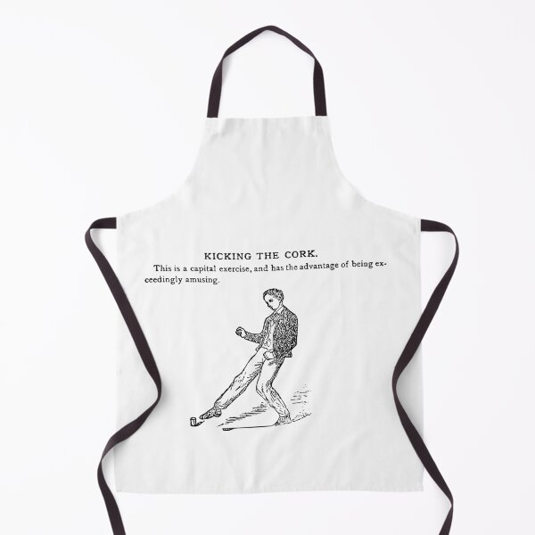 Item preview, Kicking the Cork - Vintage Game & Exercise Illustration designed and sold by WorldLily.