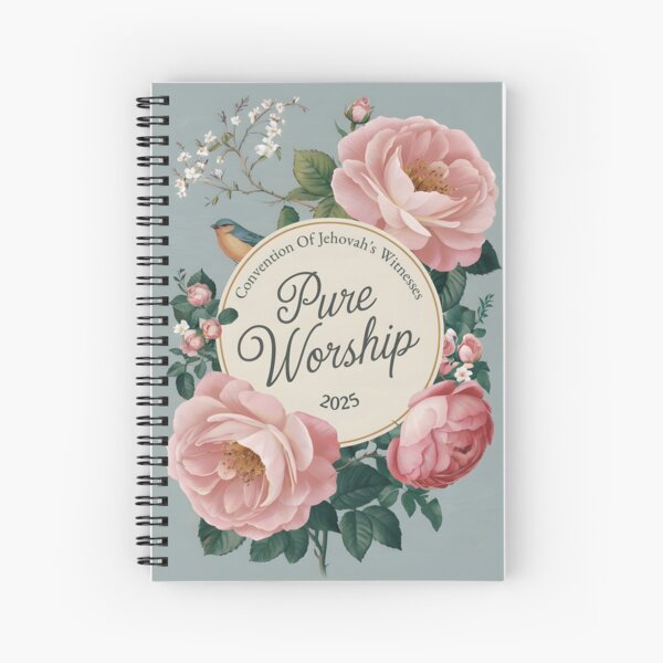 Item preview, Worship 2025 Notebook Convention Of Jehovah's Witnesses Gift Idea designed and sold by stickersworld31.