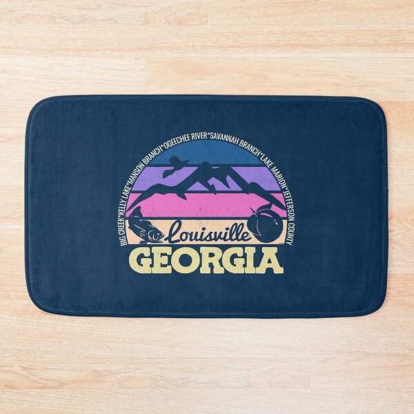 Item preview, Louisville Georgia Sunset Retro Vintage Local Pride Logo designed and sold by CRHPOD20.