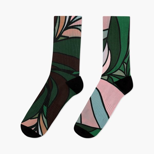 Item preview, Green Floral designed and sold by Vanessa Hogle.