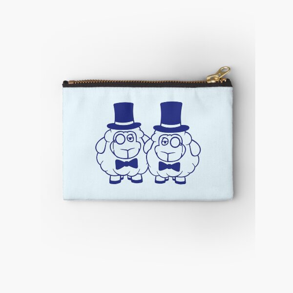 Item preview, 2 Sheep Men Gentlemen Top Hat Monocle Sir Two Mr. designed and sold by shirt-o-mat.