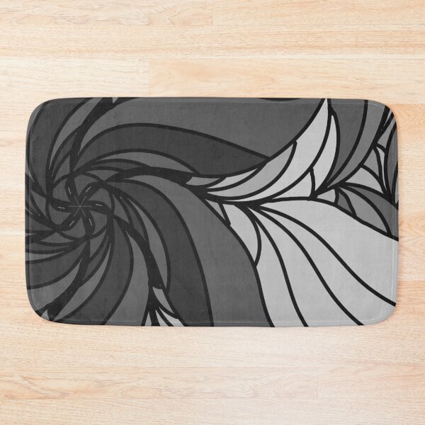 Item preview, Black and white floral designed and sold by Vanessa Hogle.