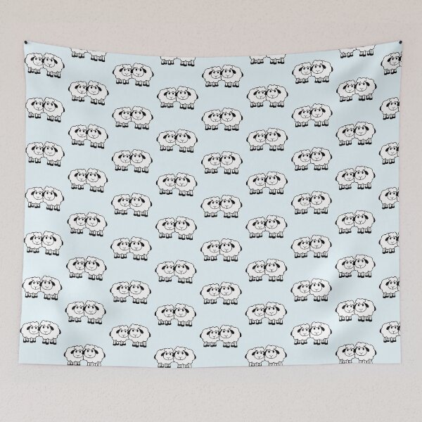 Item preview, Two Sheep Friends Team Crew Sweet Little Baby Bro designed and sold by shirt-o-mat.