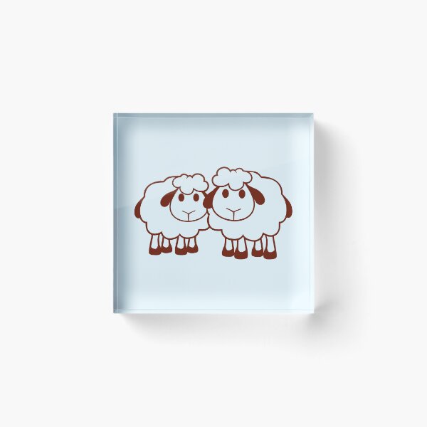 Item preview, Two Sheep Friends Team Crew Sweet Little Baby Bro designed and sold by shirt-o-mat.