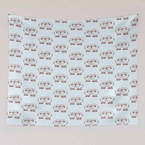 Item preview, Two Sheep Friends Team Crew Sweet Little Baby Bro designed and sold by shirt-o-mat.