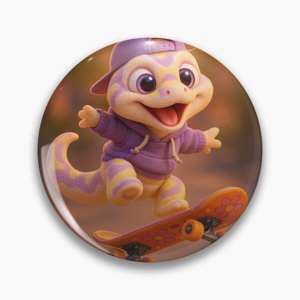 Item preview, Lavender Albino Ball Python Skater designed and sold by Sillytoe.