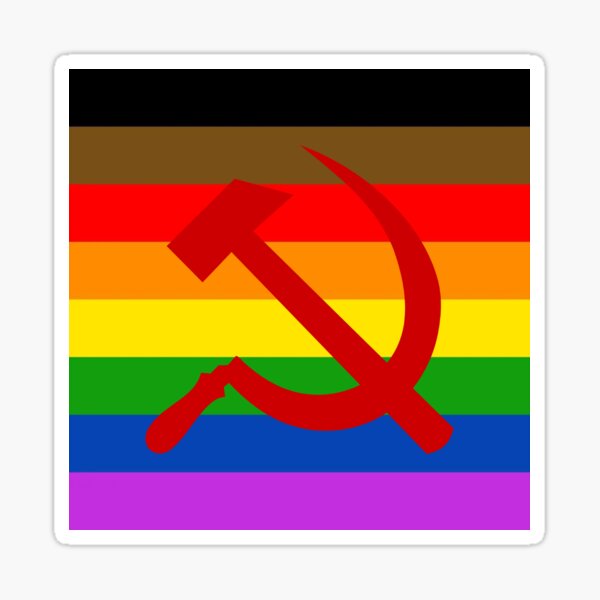 Artikel-Vorschau von Queer-Kommunistische Fortschritts-Pride-Flagge (Philadelphia-Pride-Flagge), designt und verkauft von SocialistScrapbook.