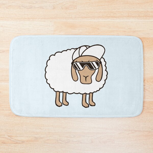 Item preview, Cool Sheep Sunglasses Cap Hat Summer Funny Dude designed and sold by shirt-o-mat.