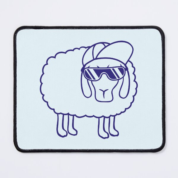 Item preview, Cool Sheep Sunglasses Cap Hat Summer Funny Dude designed and sold by shirt-o-mat.