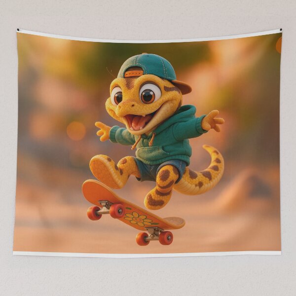 Item preview, Orange Dream Ball Python Skater designed and sold by Sillytoe.