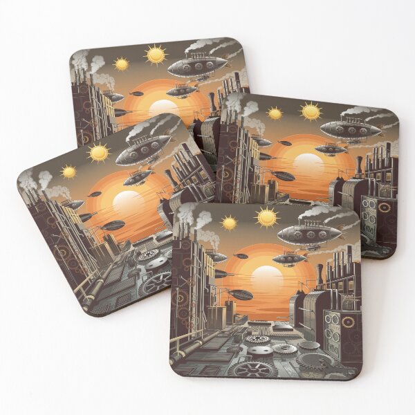 Item preview, sunset in surreal steampunk style-2. designed and sold by Lilashakti ⭐️ ⭐️ ⭐️ ⭐️ ⭐️.