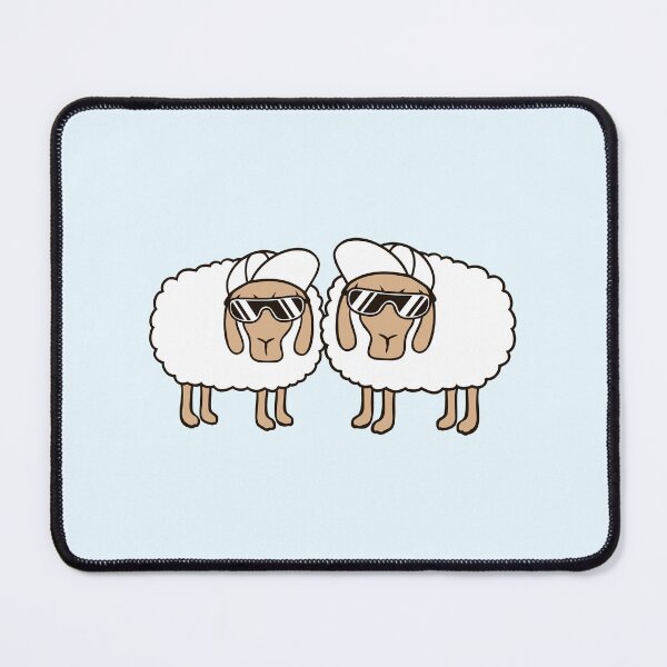 Item preview, 2 Sheep Sunglasses Party Sheep Team Cool Friends designed and sold by shirt-o-mat.